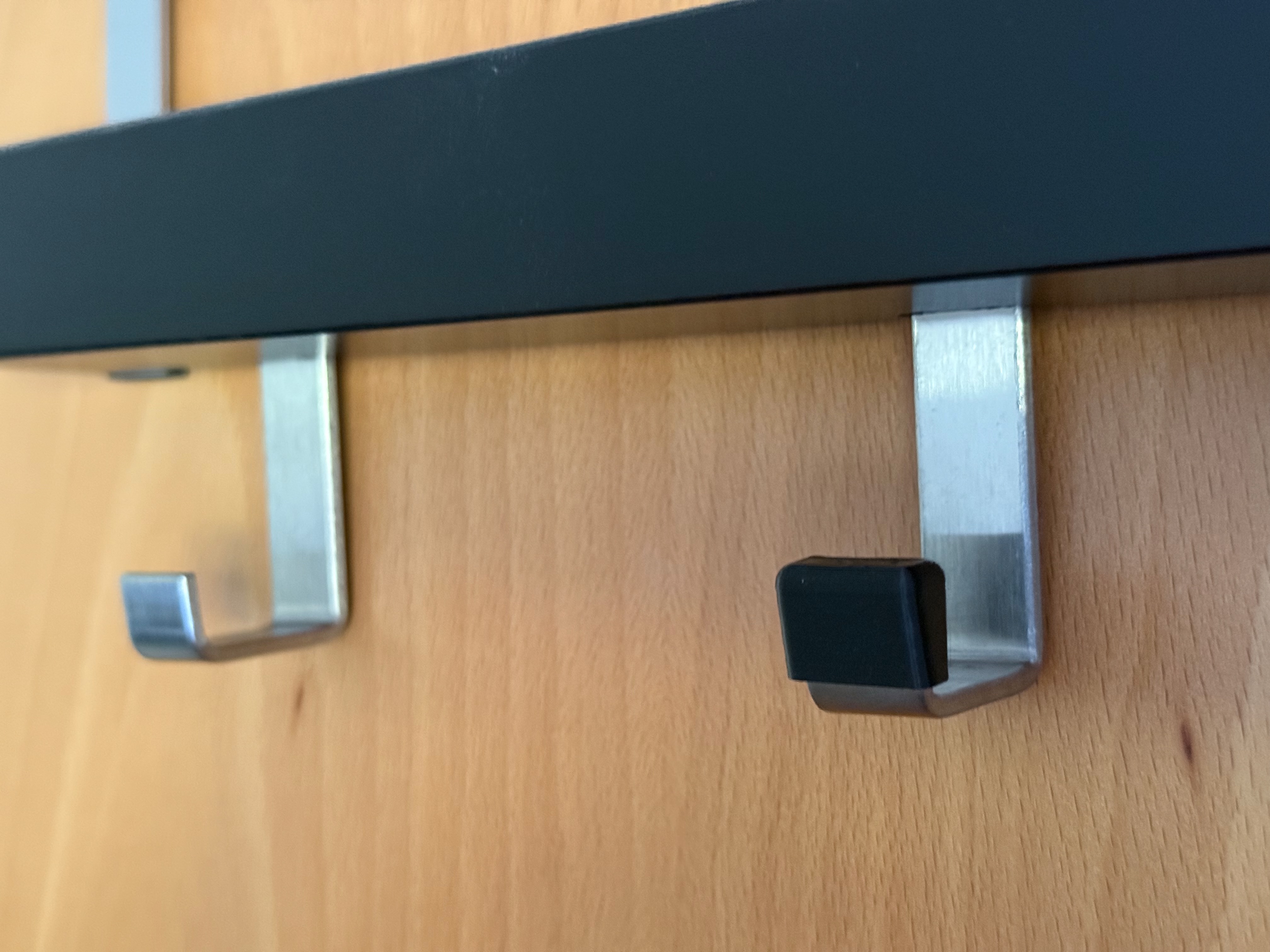 Cover for Ikea Tjusig hooks, hanger wardrobe