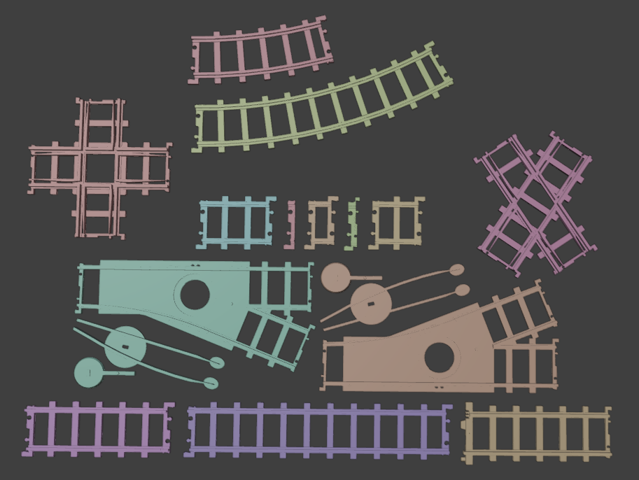 G-scale rails