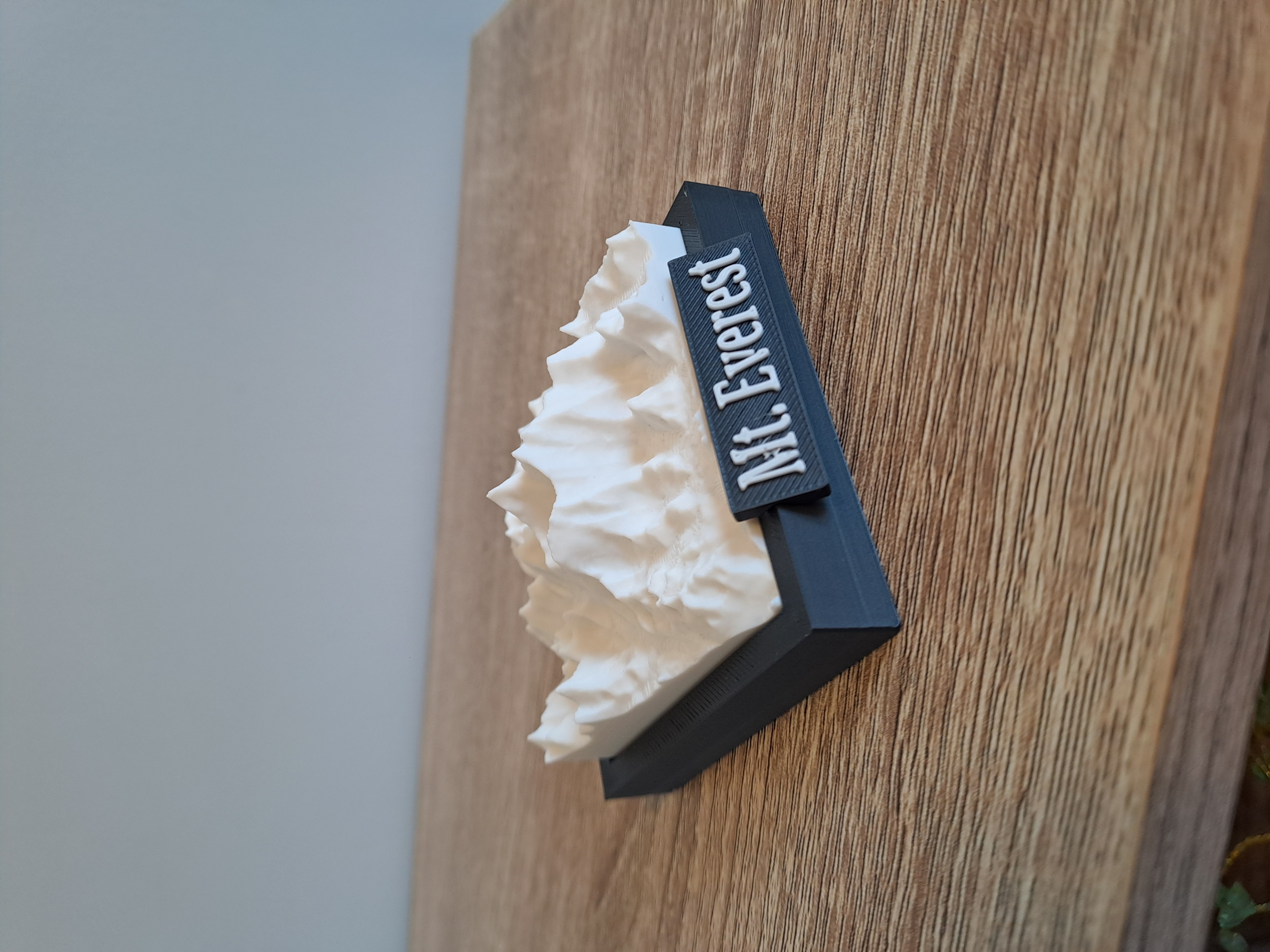 Mt. Everest - Topographic Map 3d Model - Mount Everest