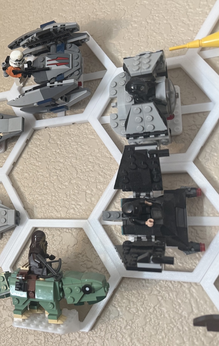 Lego Microfighters Hex Wall Display