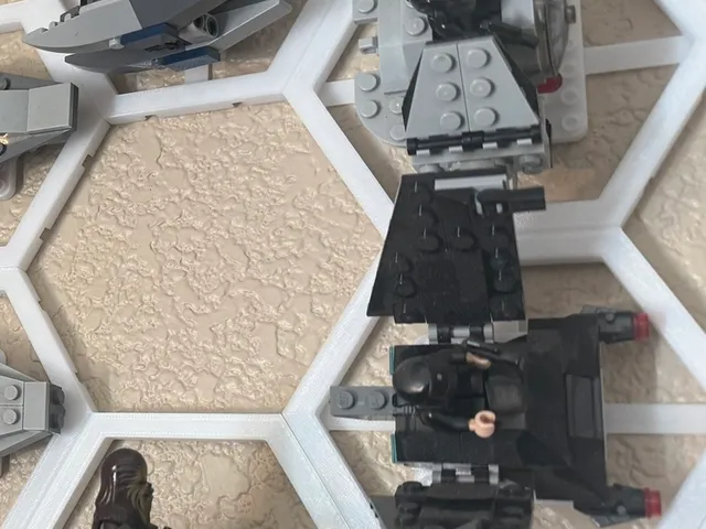 Lego Microfighters Hex Wall Display