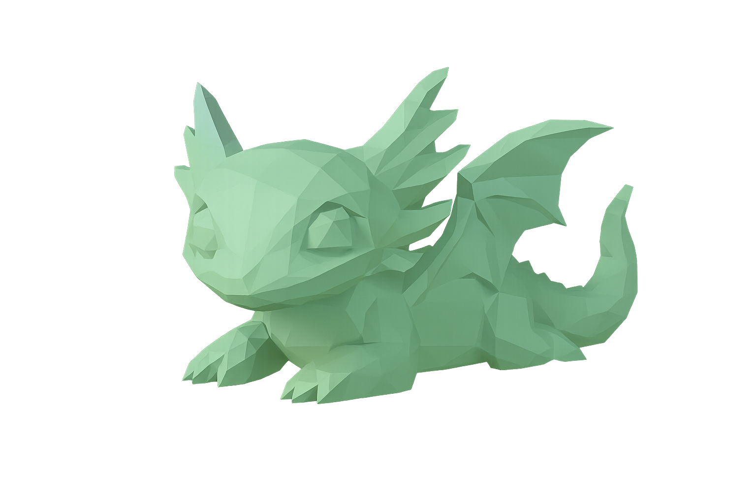 Draxlotl (low-poly)