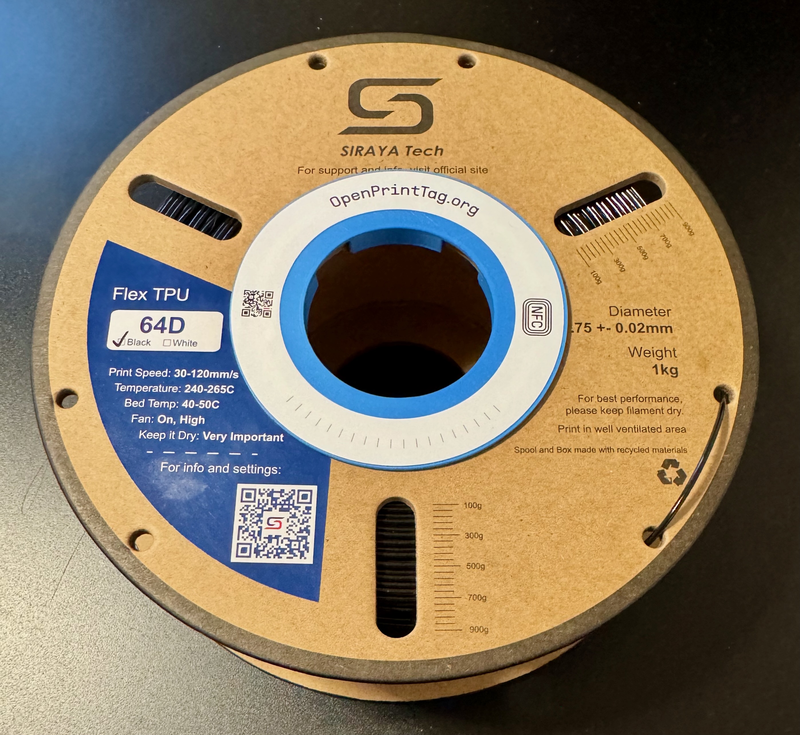 Miniatura 2 do modelo 3D Removable OpenPrintTag Spool Adapters
