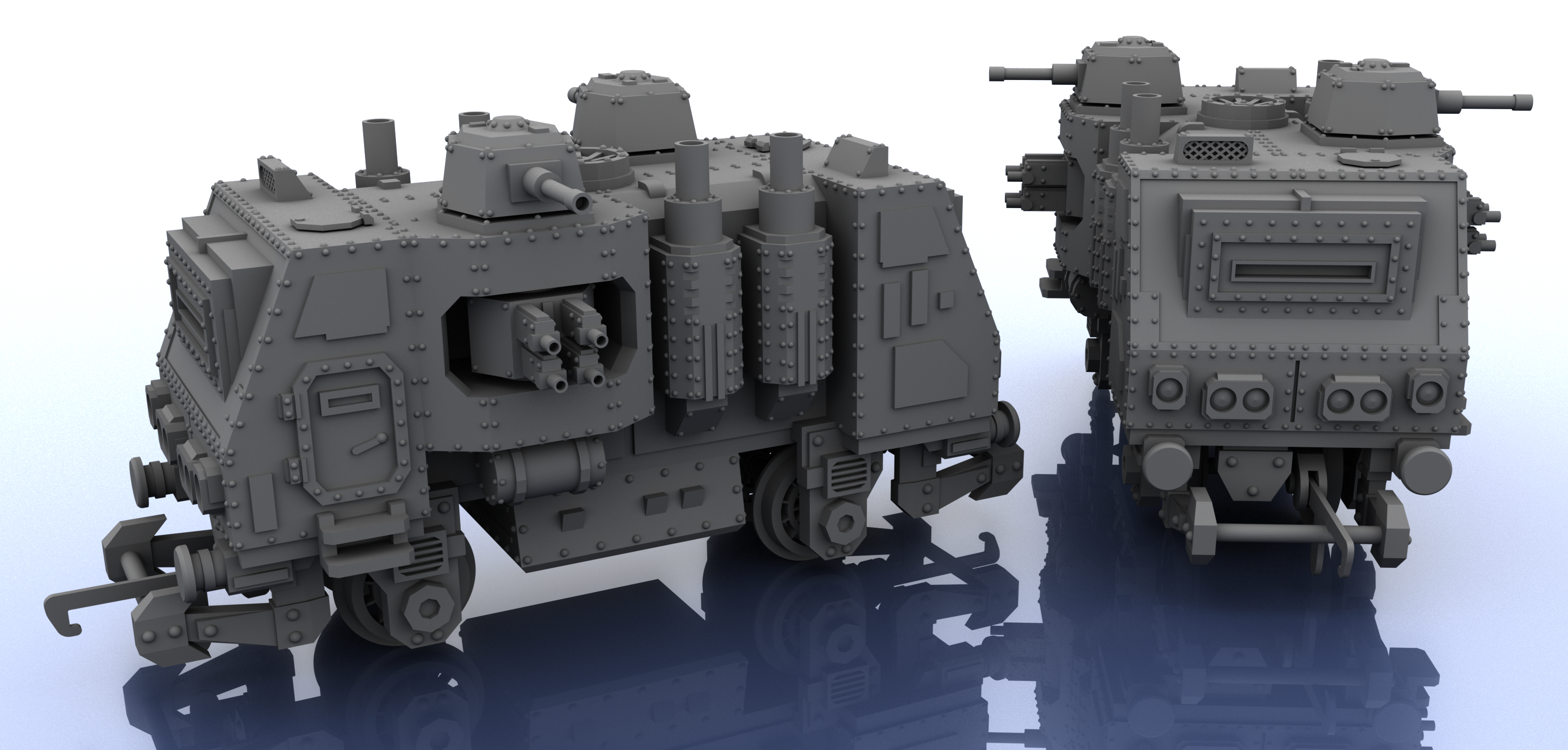 OO Train - 1 Segment Offset - Warhammer Style