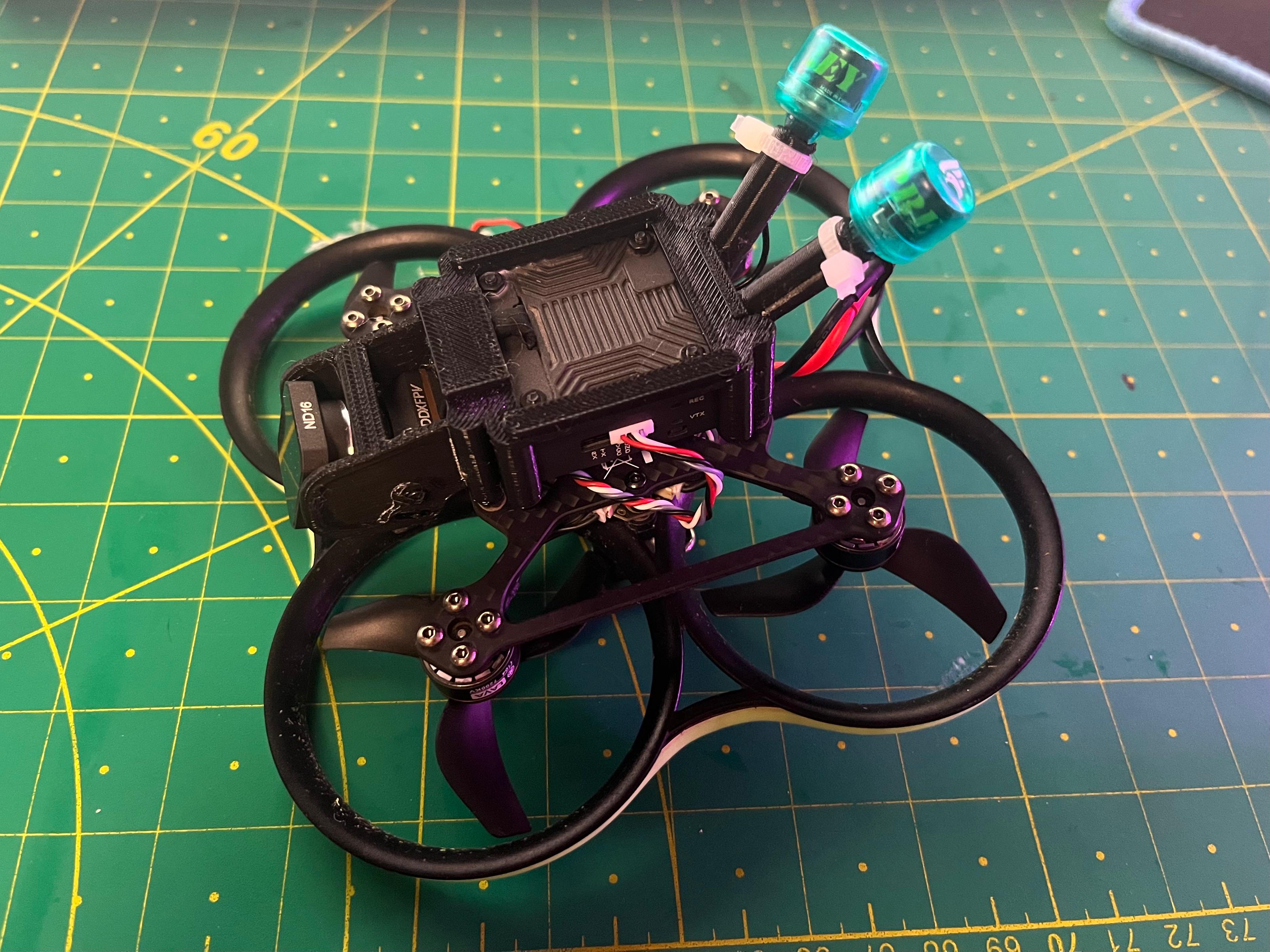optimised Pavo 20 frame for walksnail moonlight vtx