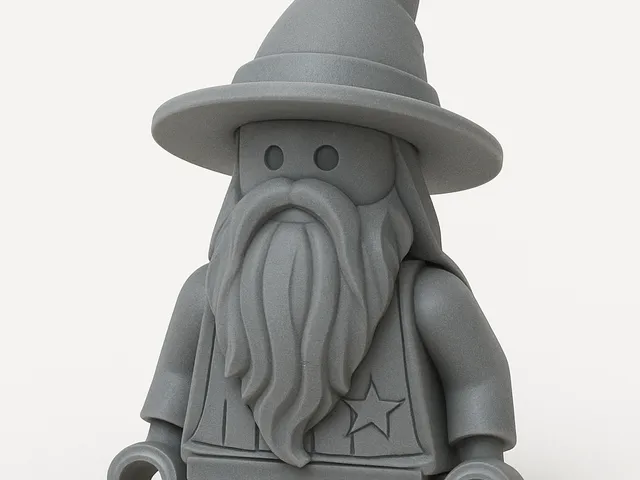 Lego Wizard Figure