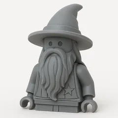 Lego Wizard Figure