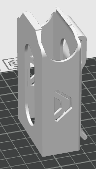 Holder for a single talon mag with belt clip
