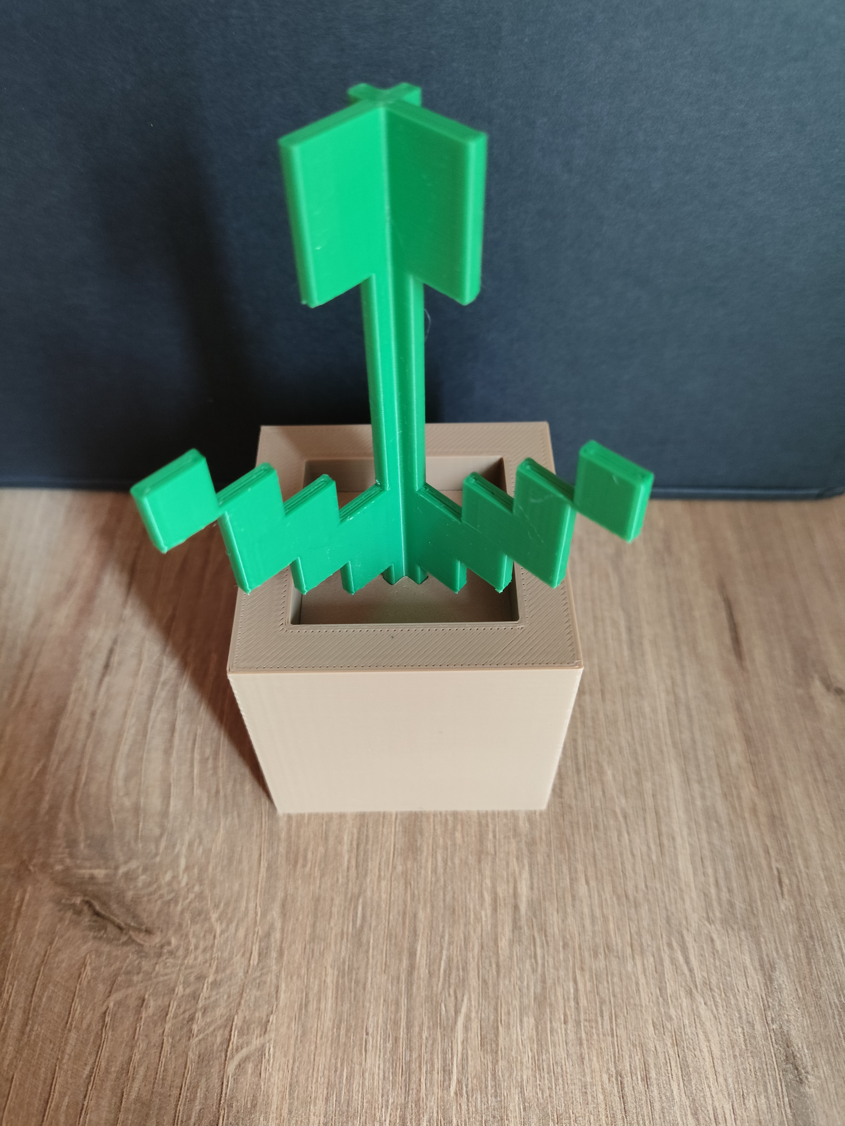 Miniatura 5 do modelo 3D Minecraft Flower