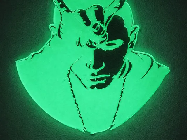 Eminem Devil Horns Portrait