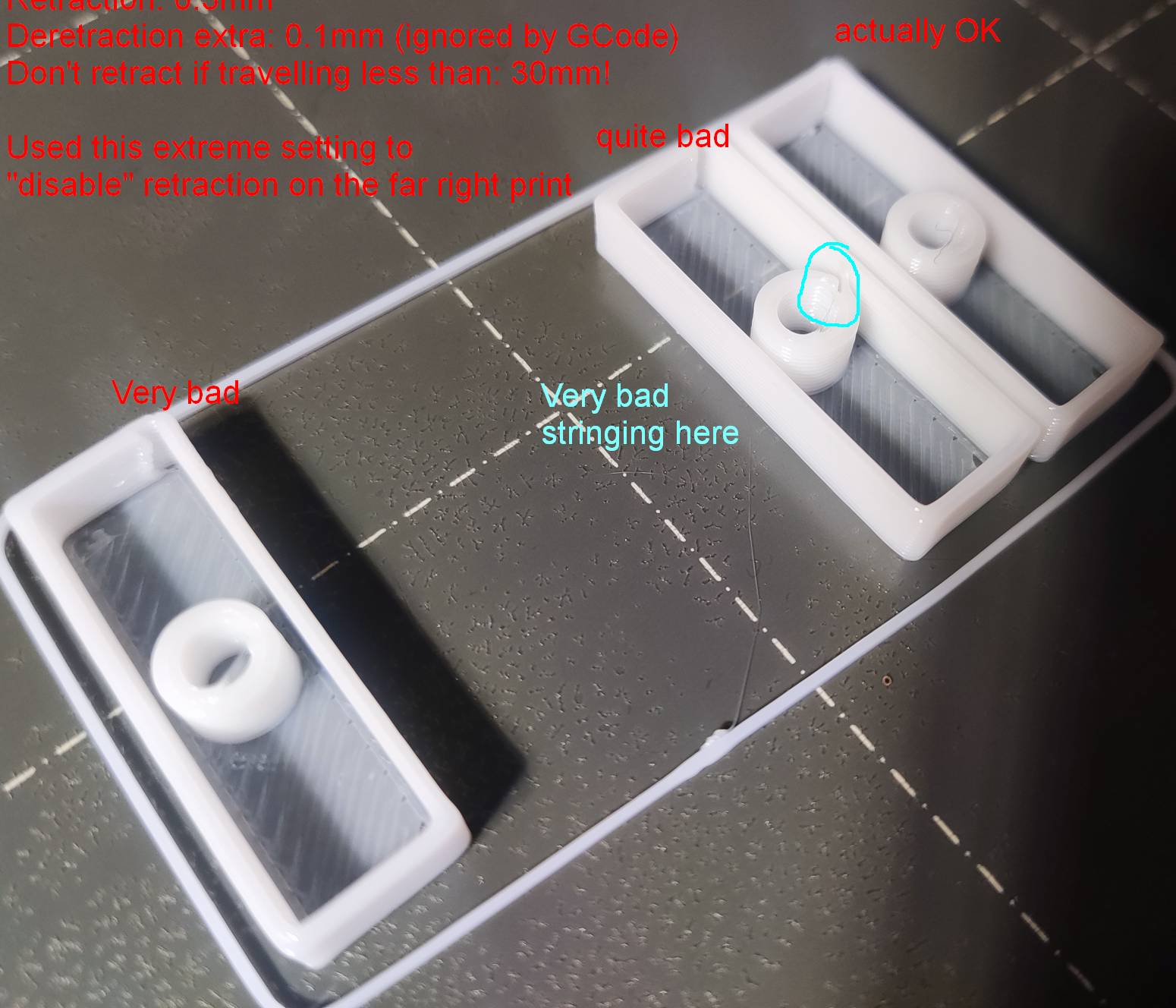 Tiny box for testing under-extrusion at layer start
