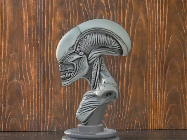 Bust NecroAlien Xenomorf