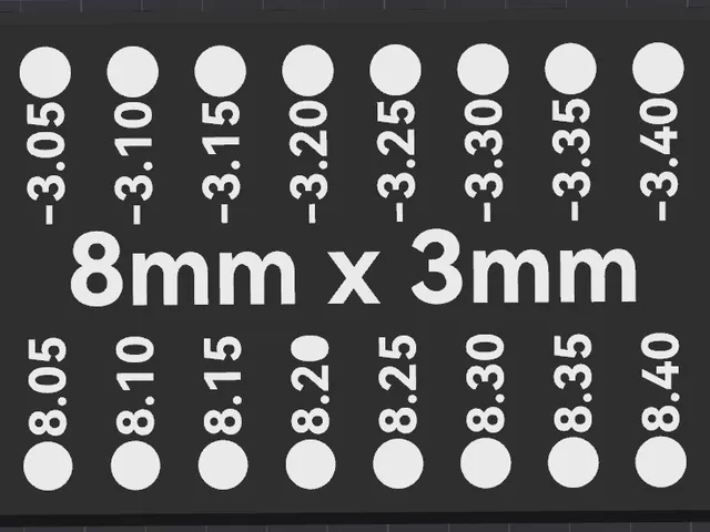 Magnet Testing Block - 8mm x 3mm