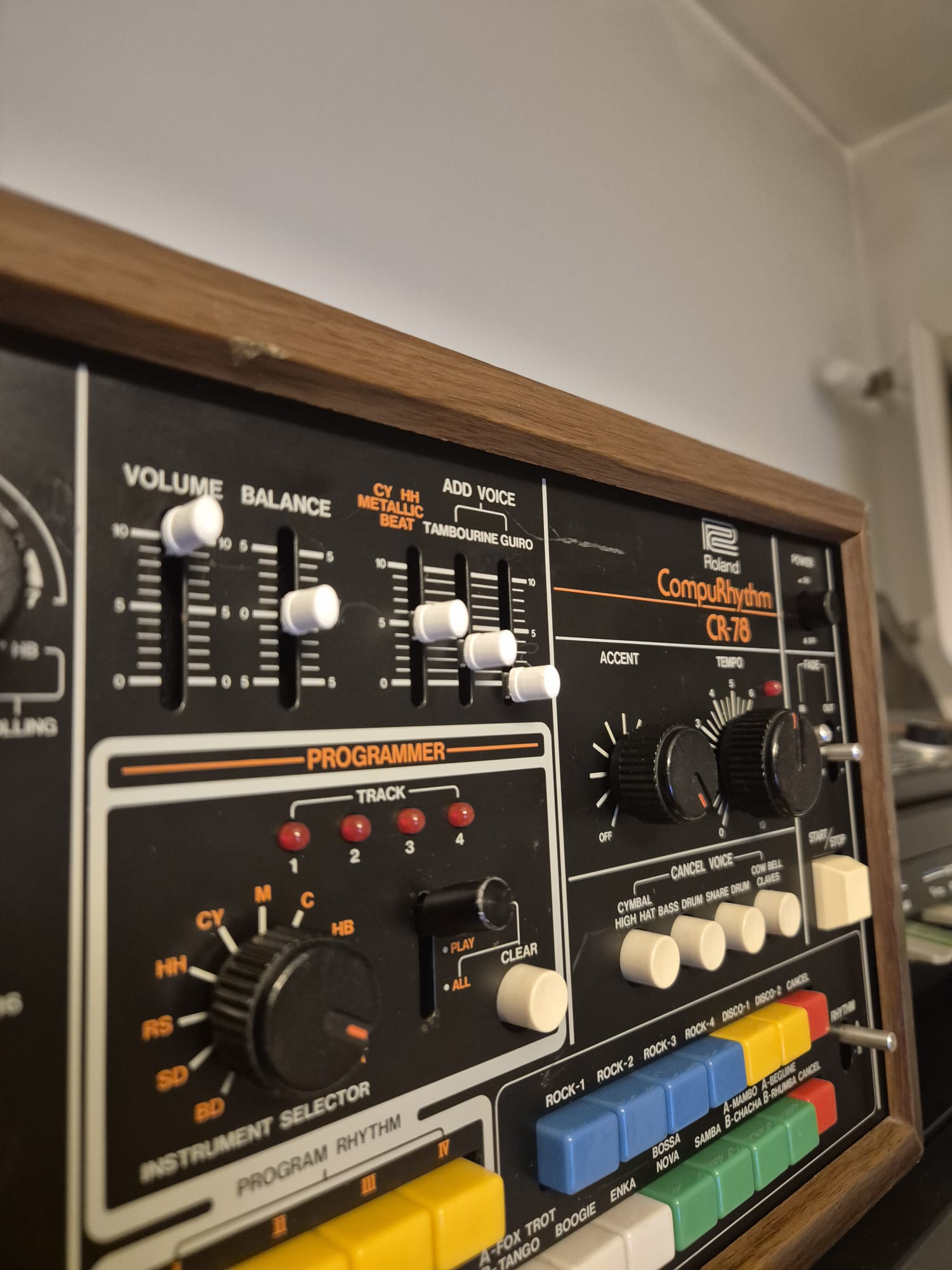 Roland CR-78 fader cap