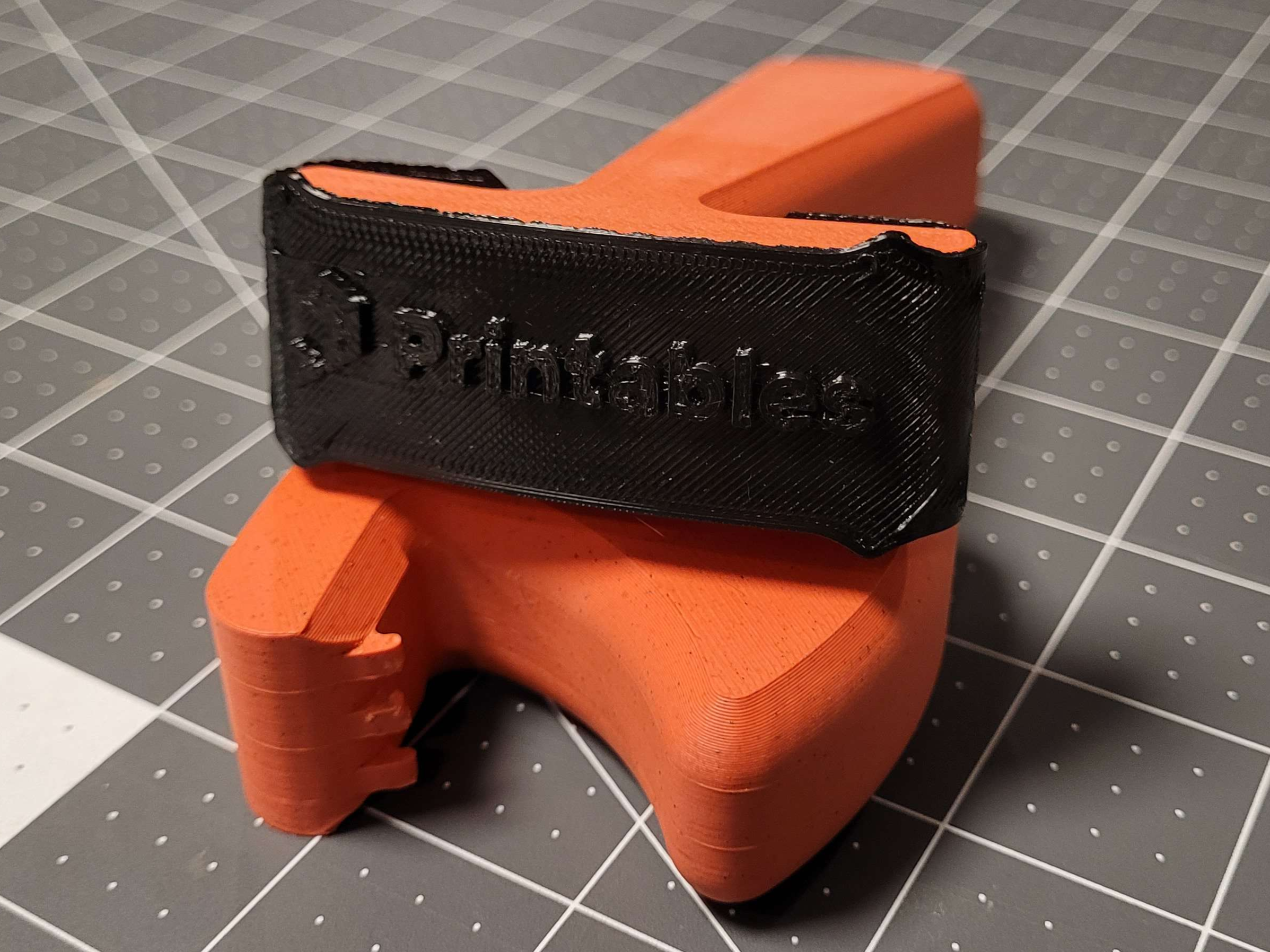 Miniatura 2 do modelo 3D Customizable Rocking Rubber Stamp with Interchangeable Pattern