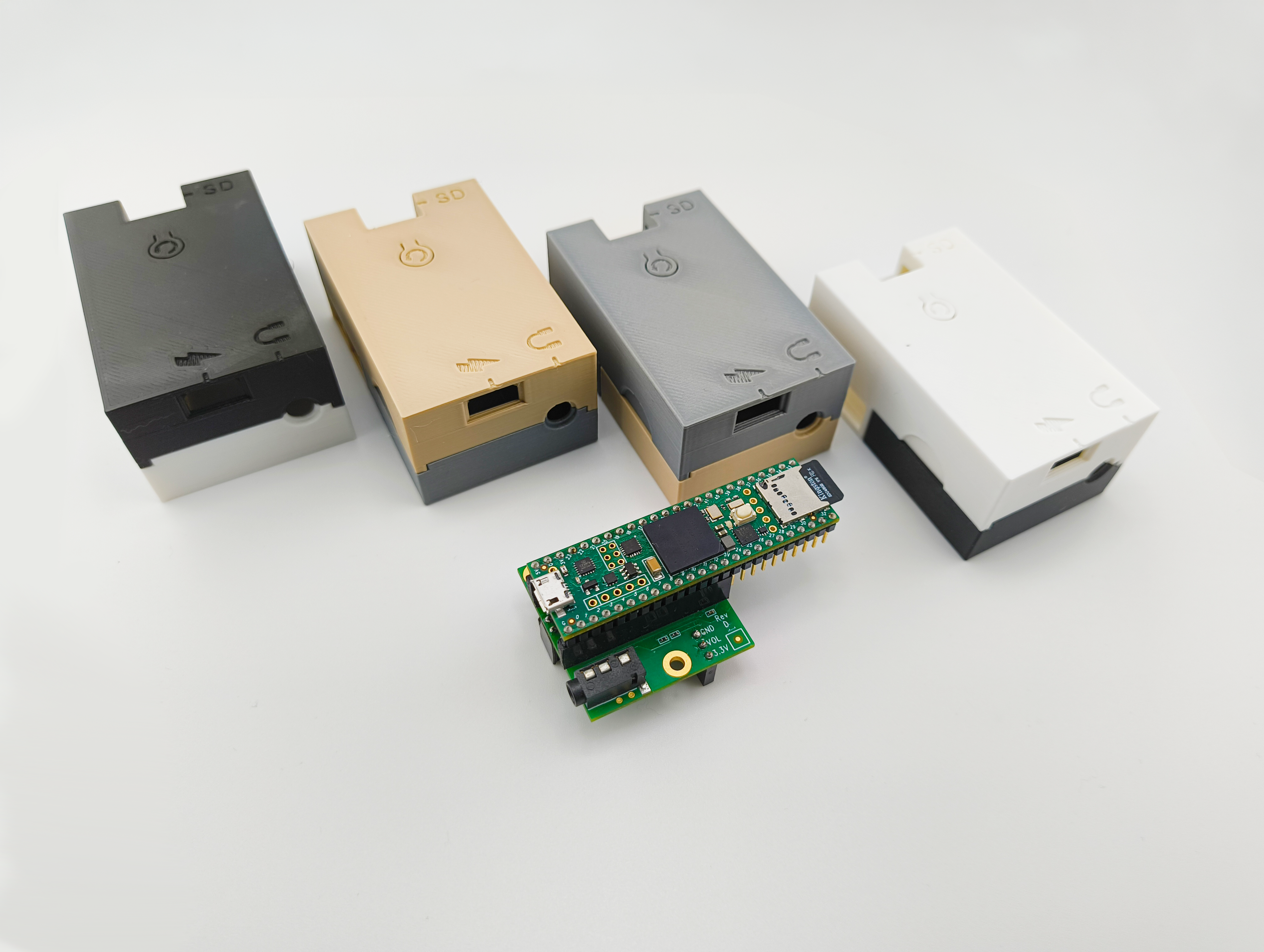 Teensy 4.1 and Audio Shield Case