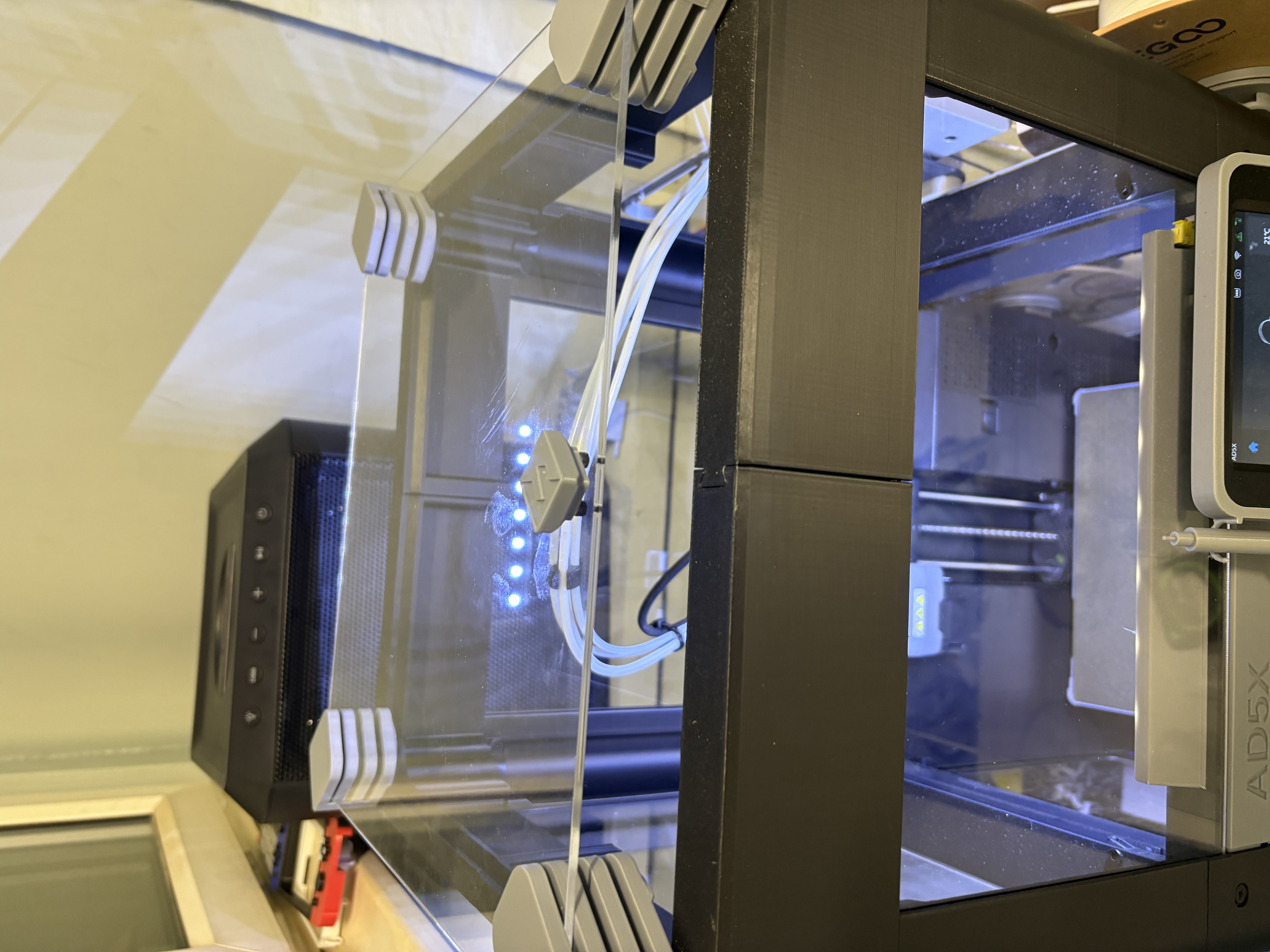 AD5X Enclosure  Lid Holder / Support Brackets