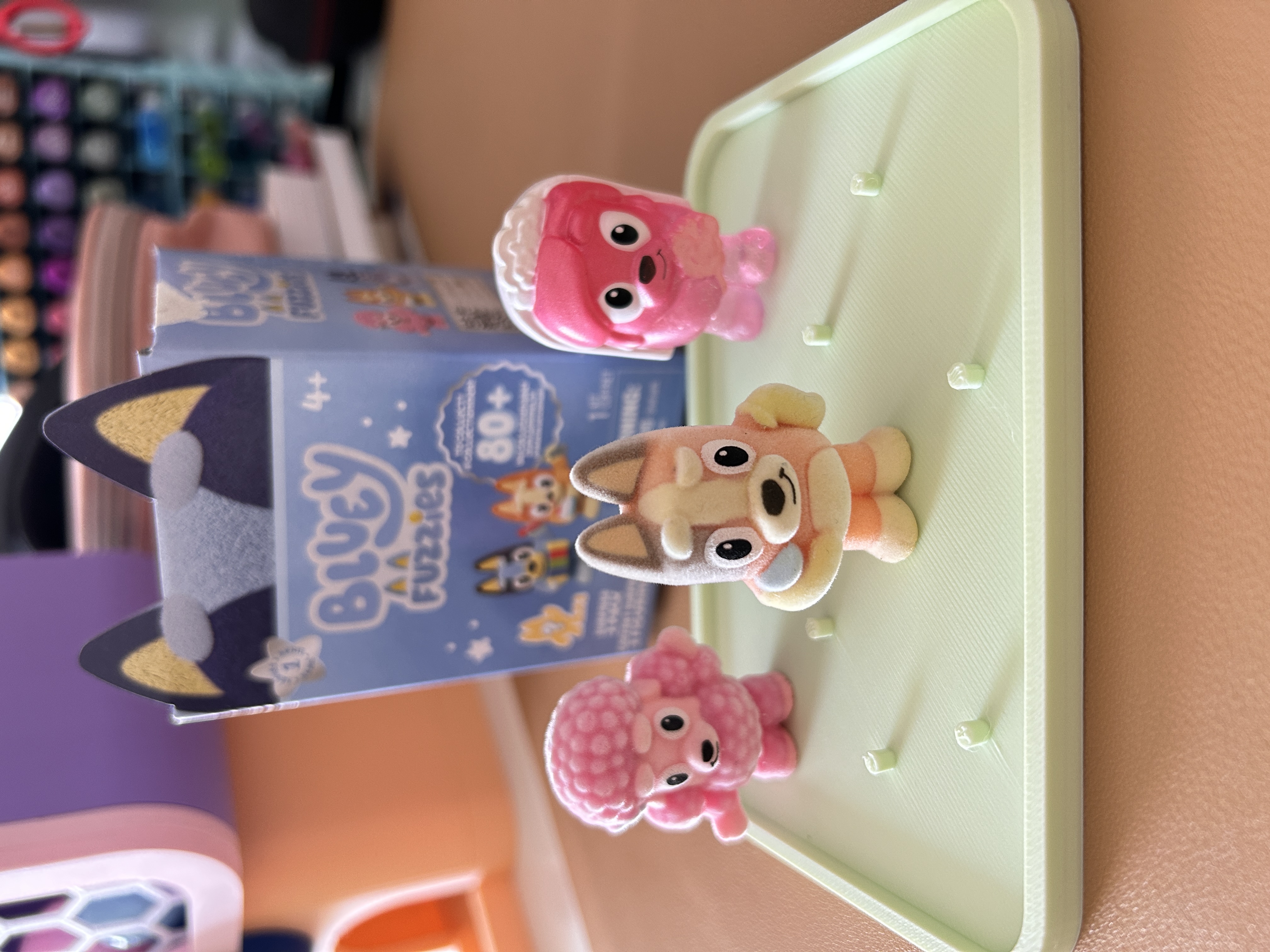 Bluey Fuzzies Display Stand