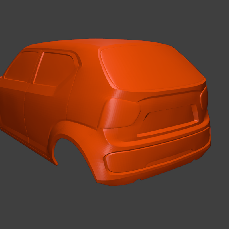 SUZUKI IGNIS RC BODY SHELL by Actioncars3d | Download free STL model ...