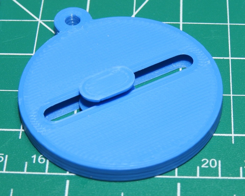 Fidget Slider (OpenSCAD) — miniatura 2