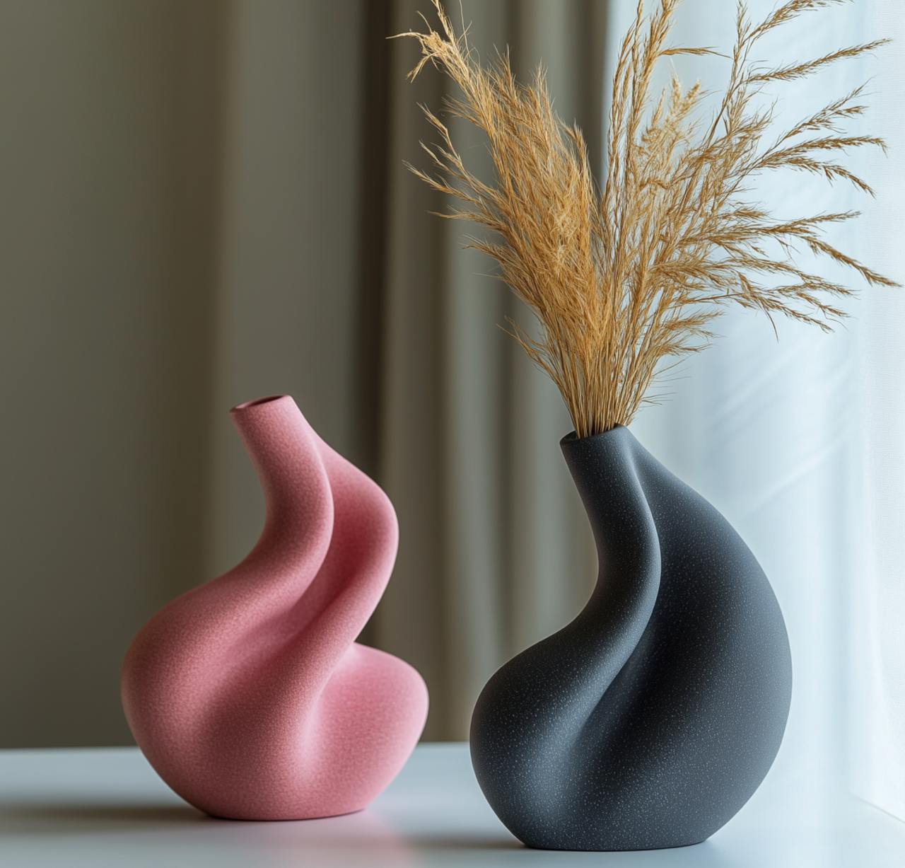 Eleganza Twist Vase Set