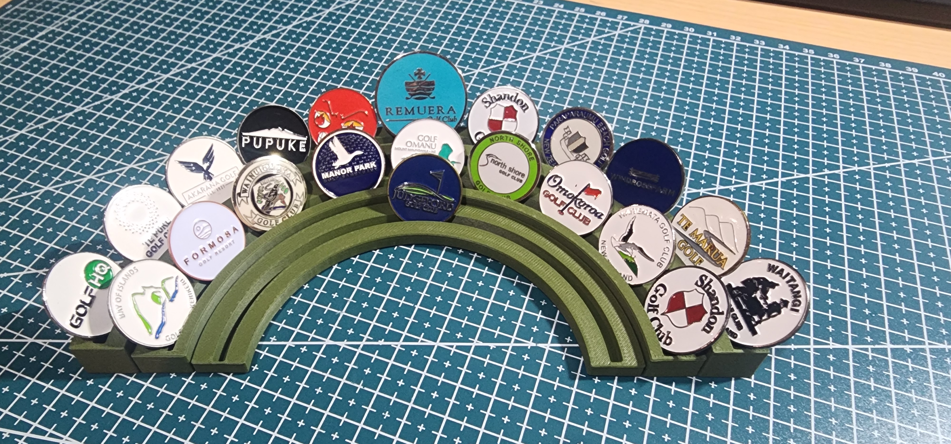 Golf Marker Display Stand