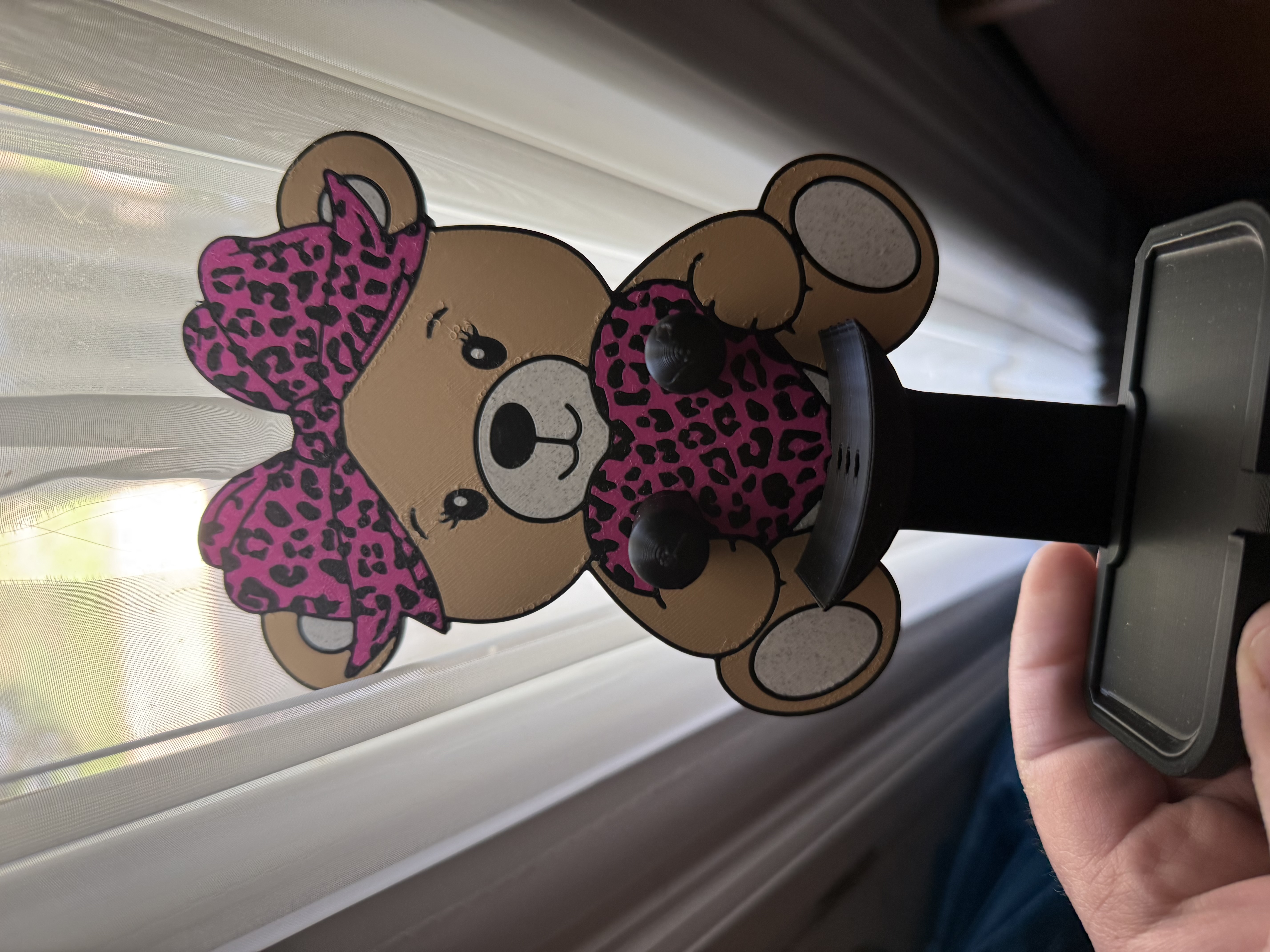 Bear with Heart Scrub Daddy Holder