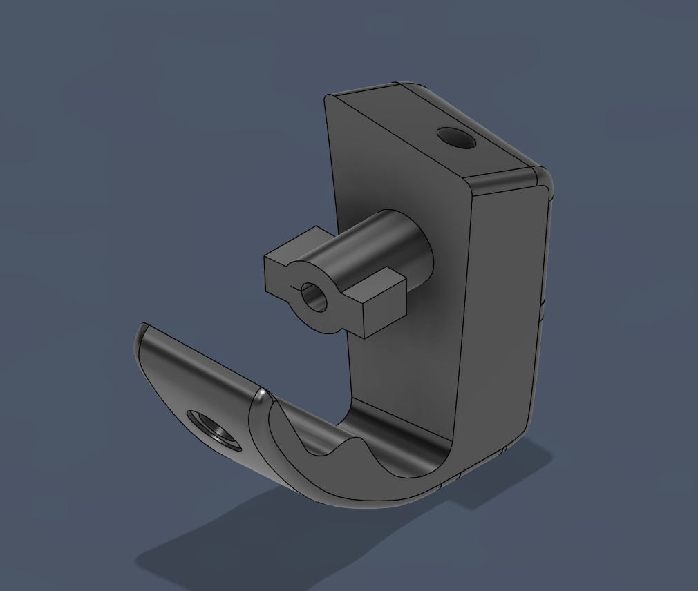 Audi A3 8V 3p Parcel Shelf Holder
