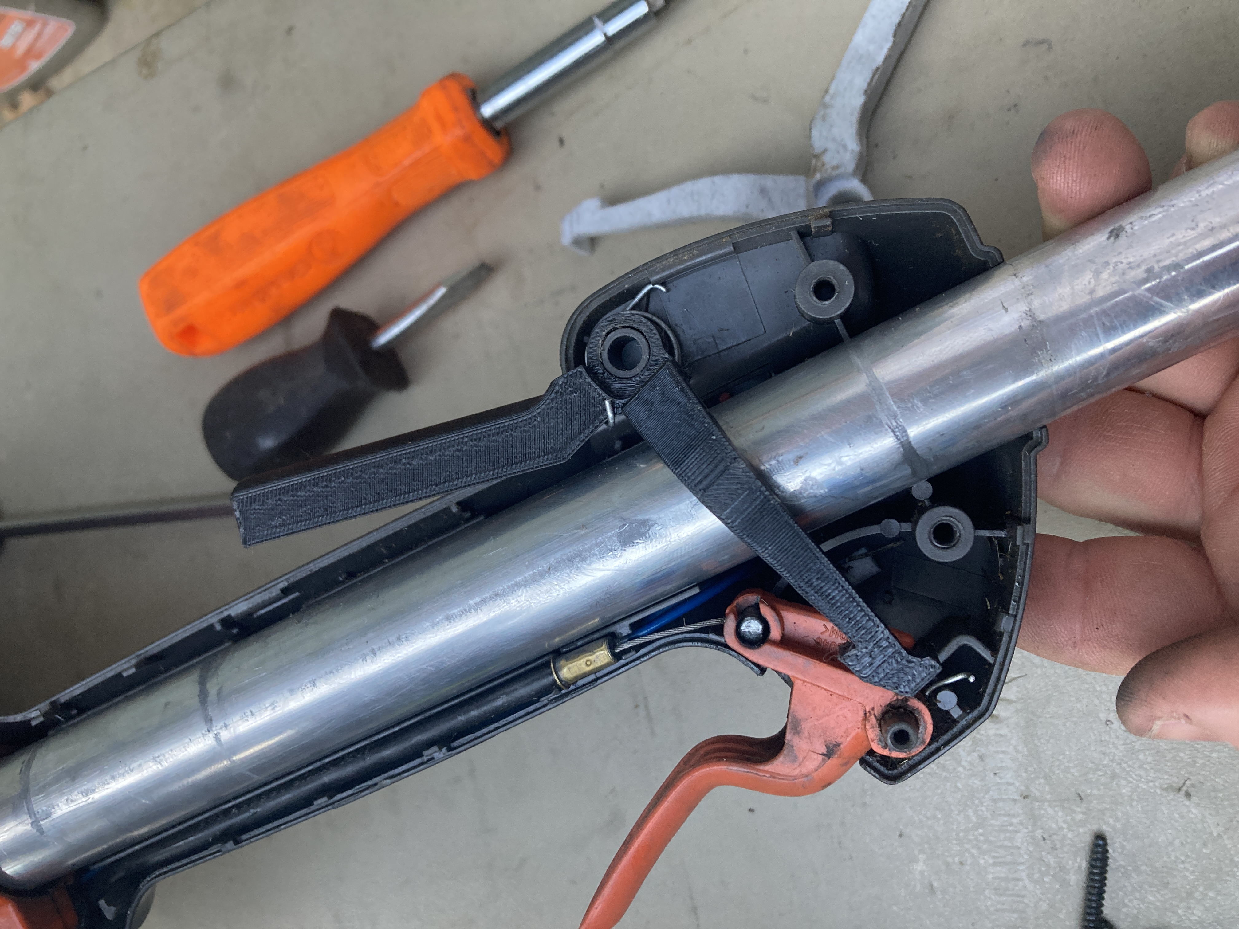 Husqvarna 125L Safety Lever Replacement