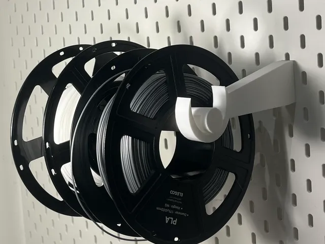 Spool Holder Pegboard Attachment