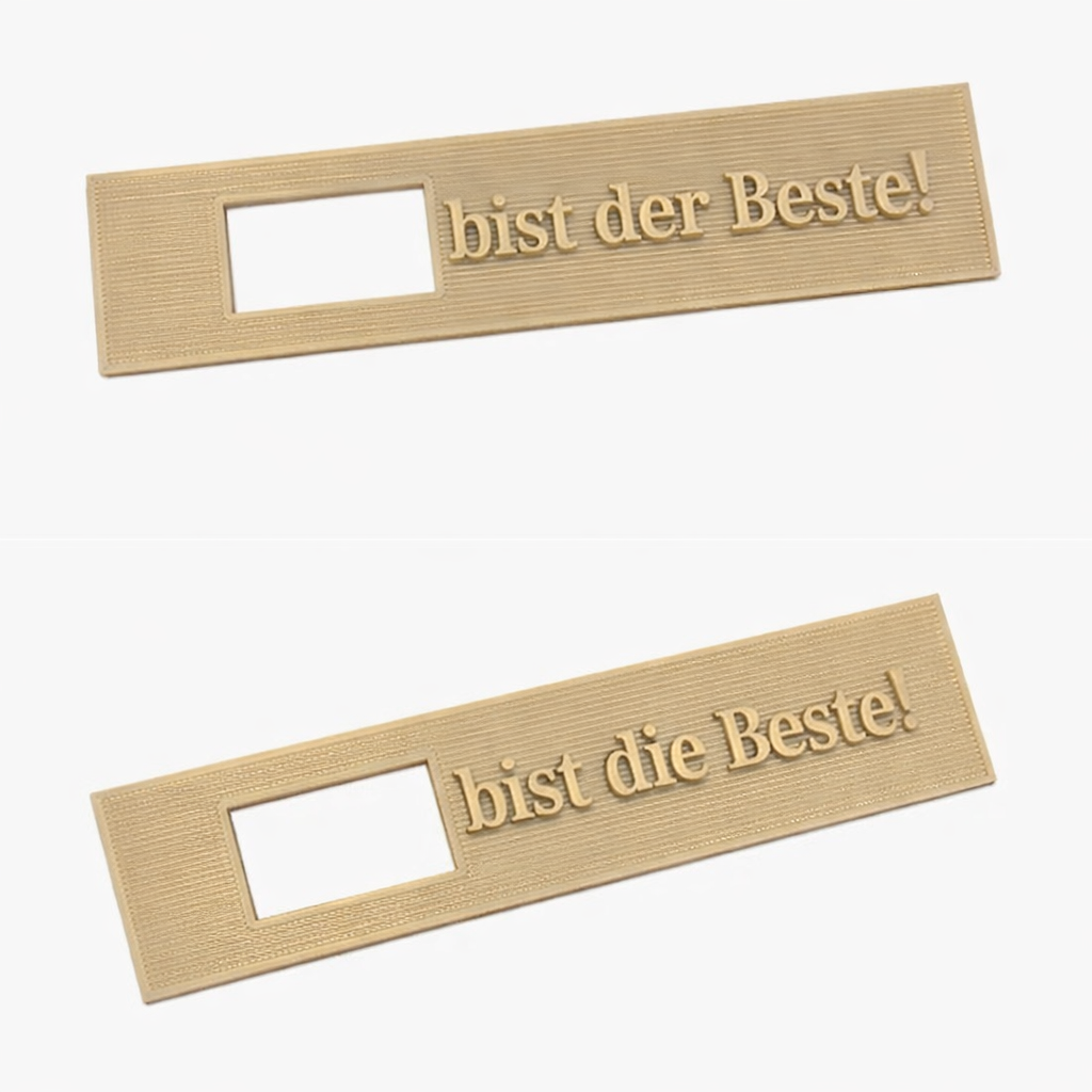 Duplo Geschenkbox mit: Du bist die/der Beste!