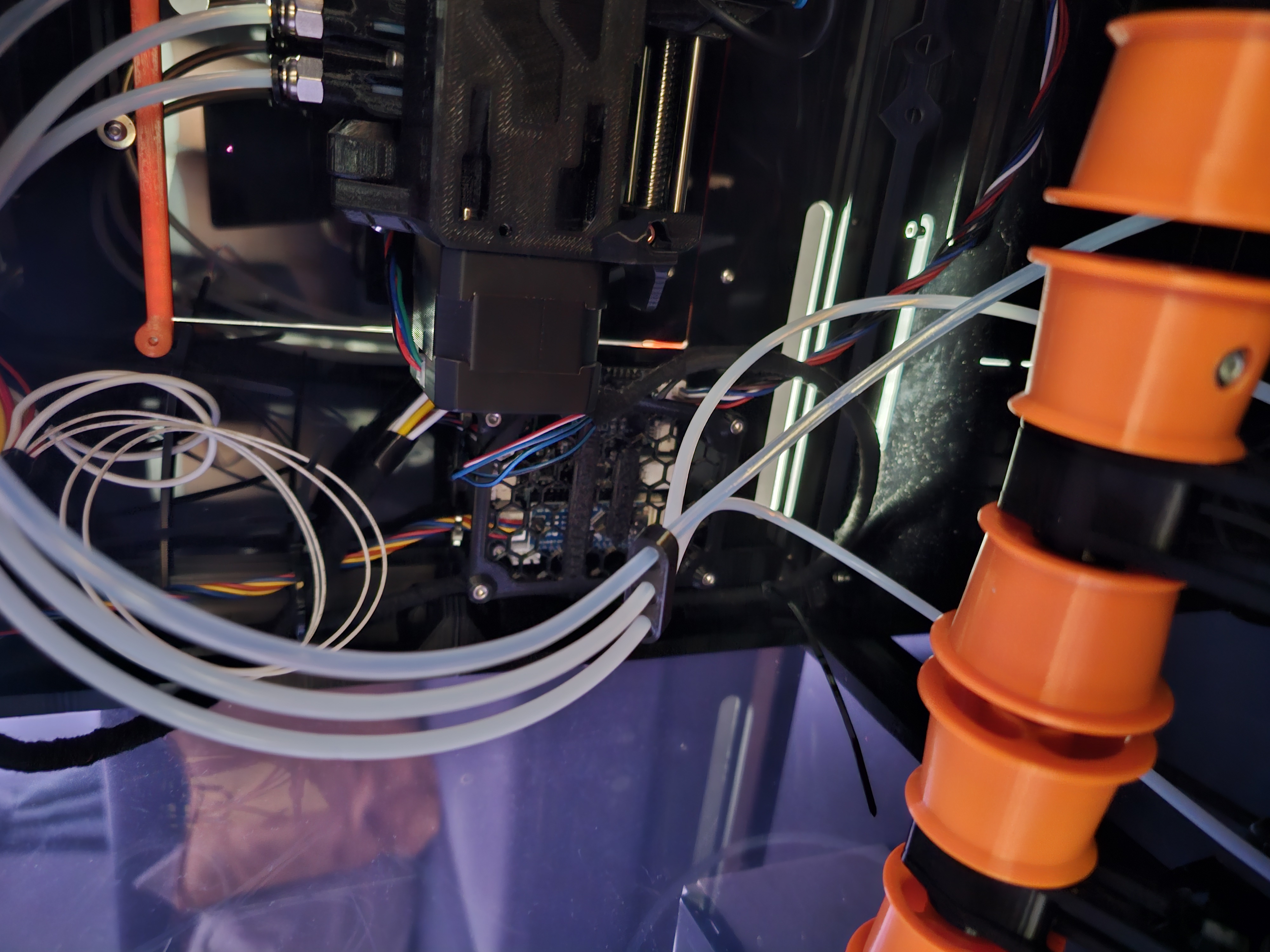 COREBOXX Semi-smart PCB mount with top cover and zip ties