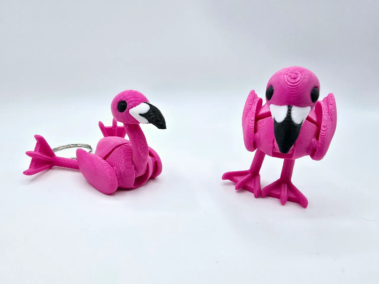 Funky Flamingo - Flexi Pocket Pets by FilliFuu | Download free STL
