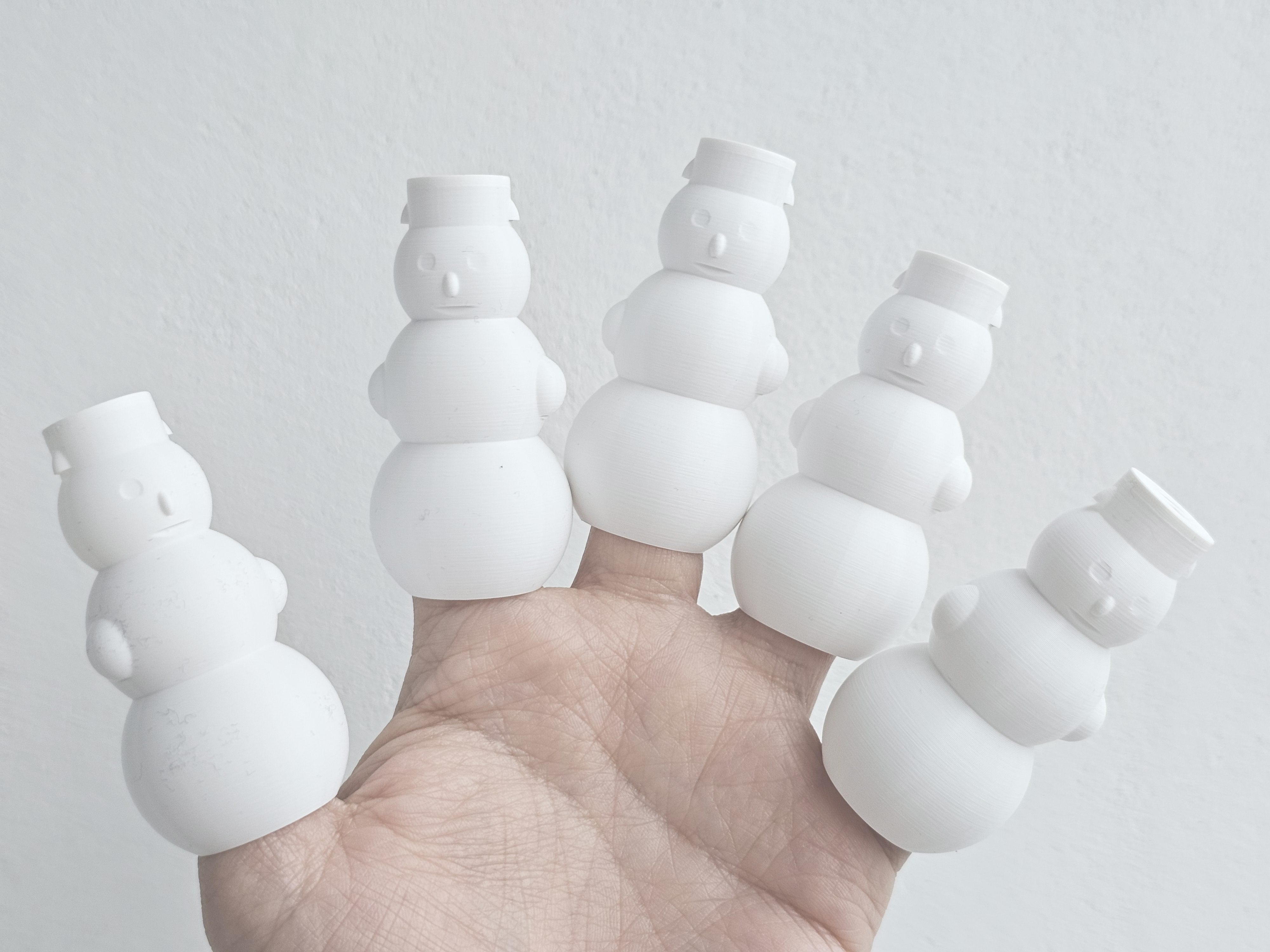 Snowman - just 3,4g PLA print