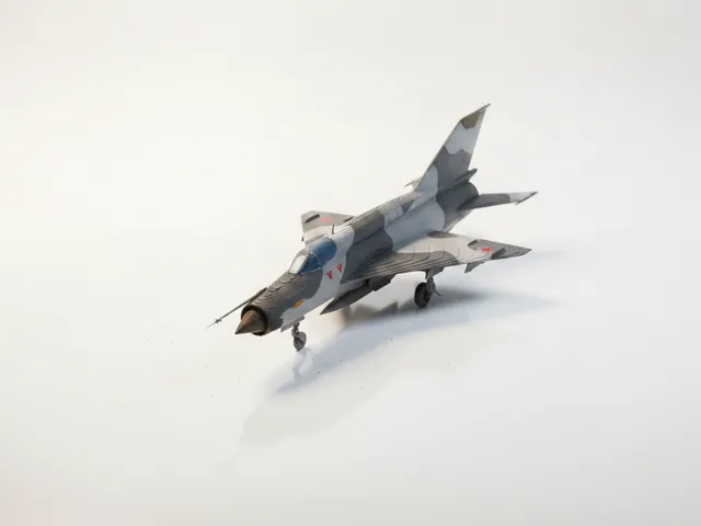MiG Fighter Jet Aircraft Model 3D Printable