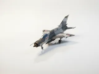 MiG Fighter Jet Aircraft Model 3D Printable