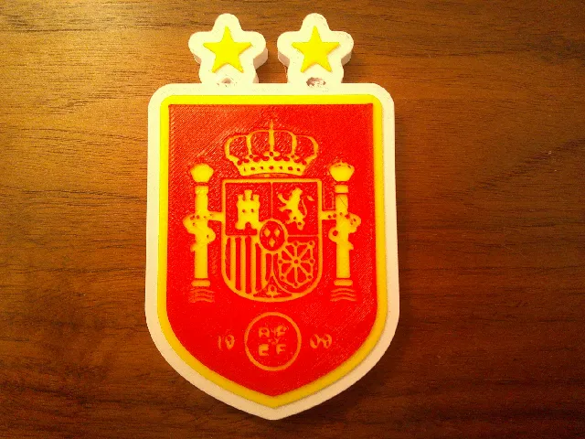 Spain Logo with Two Stars