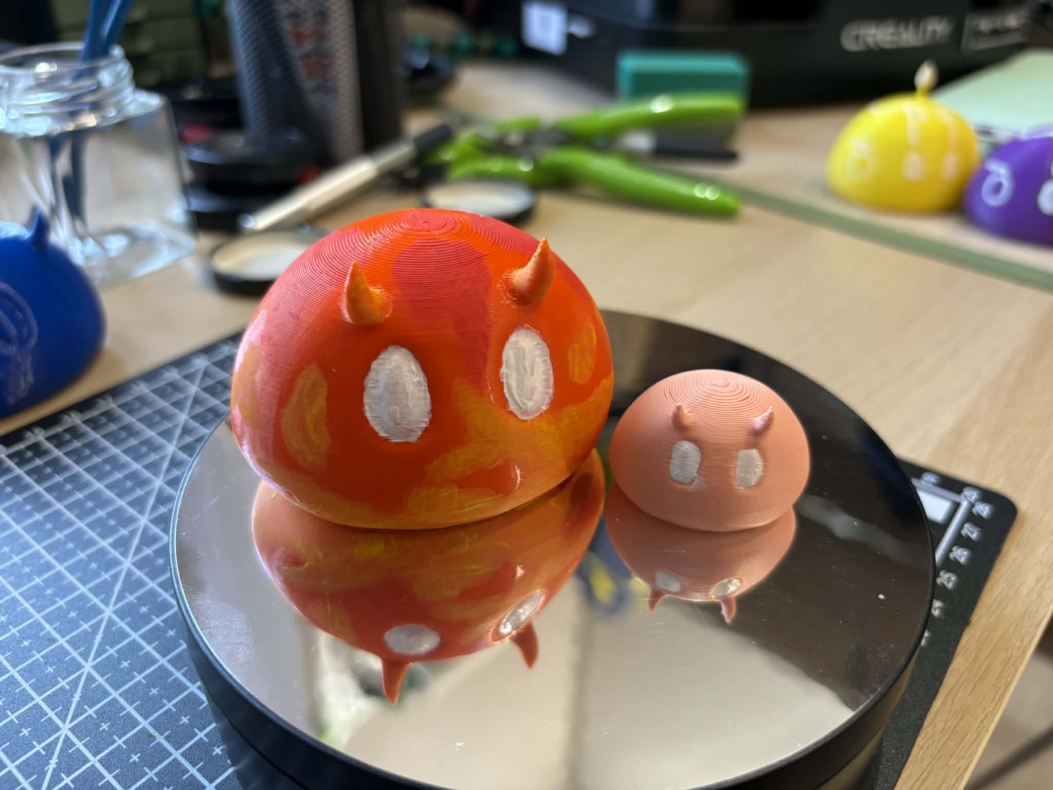 Hydro/Pyro Slime from Genshin