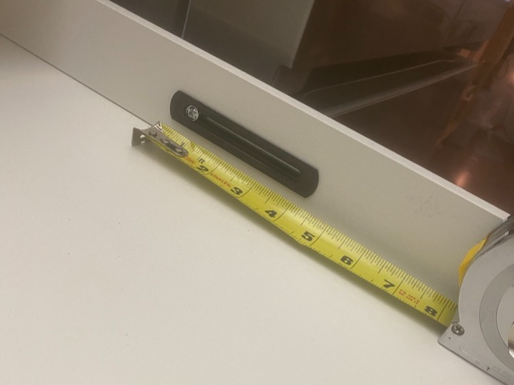Ikea Alex Drawer Extension - 0.5in router