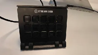 Travel stand for Elgato Stream Deck MK.2