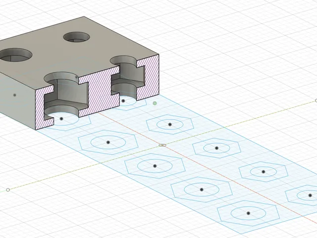 Test for Embedding Hex Nuts