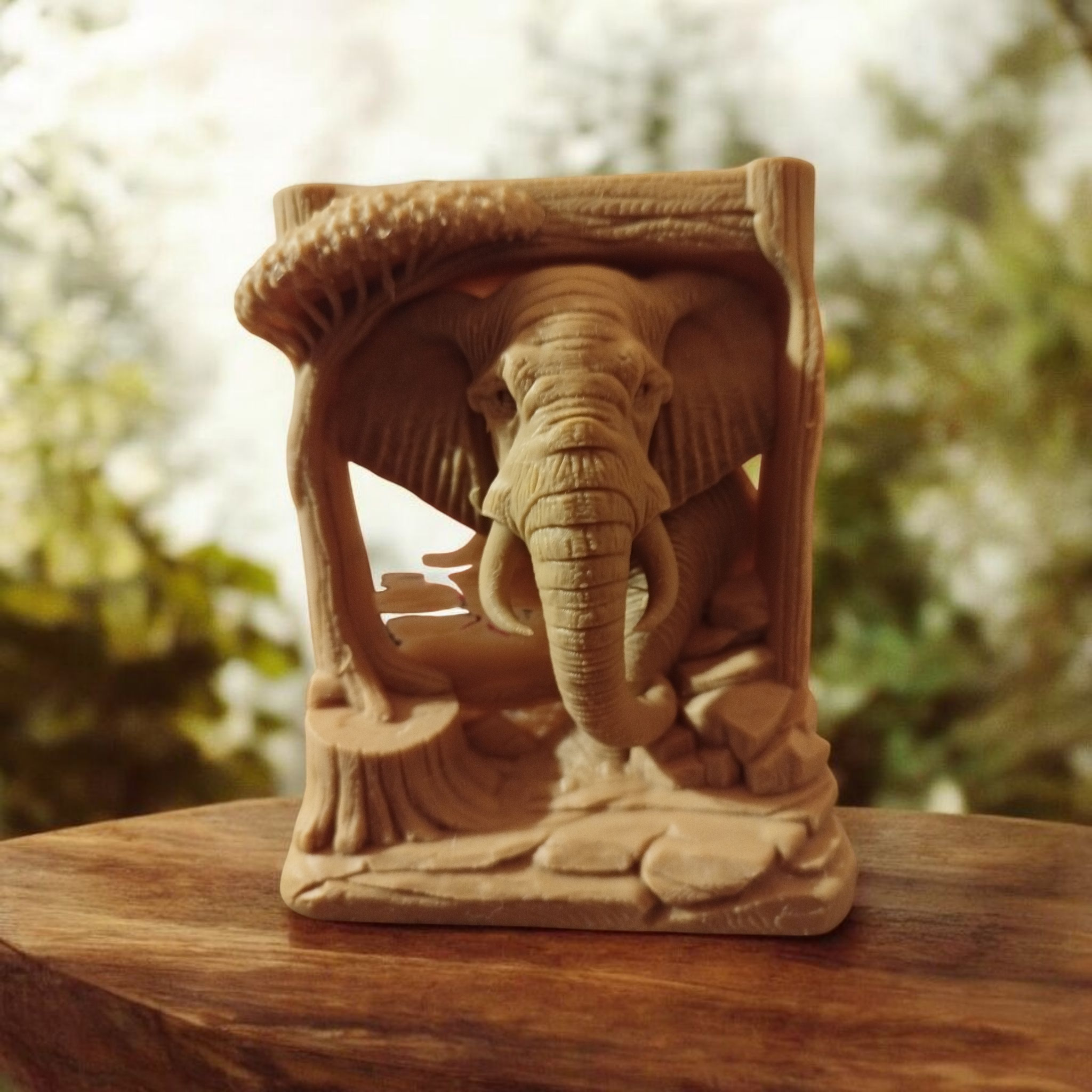“Forest Elephant Awakening”