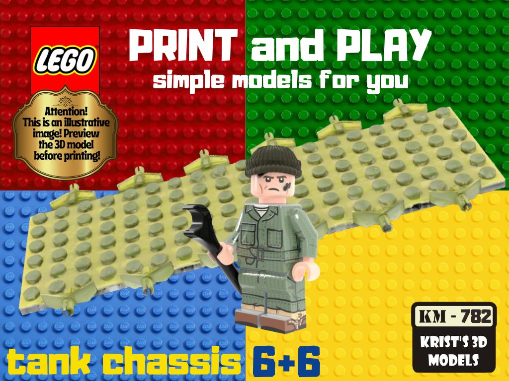 lego tank chassis 6+6