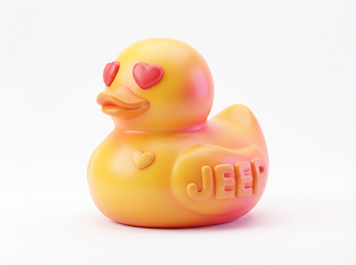 Valentine Jeep Duck
