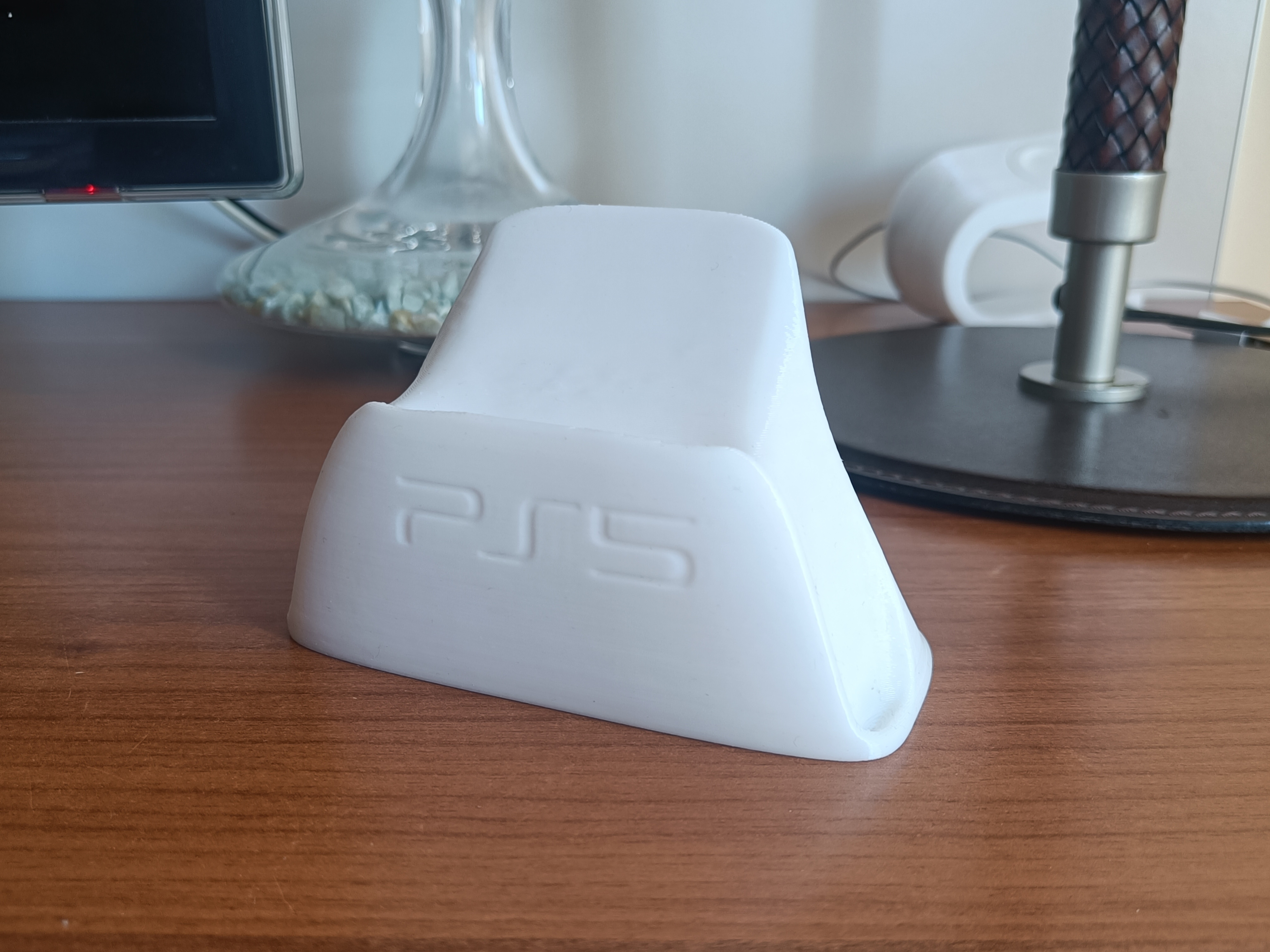 PS5 Controller Stand | Optimized | With logos 3D model thumbnail