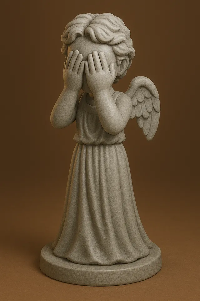 The Weeping Angels 3個セット Weeping Angel (hiding) - Doctor Who by Kayess Guitars
