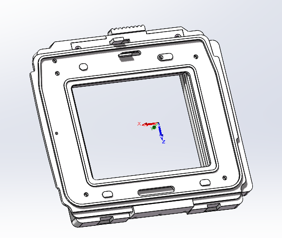 Hasselblad H digital back to Hasselblad V body adapter