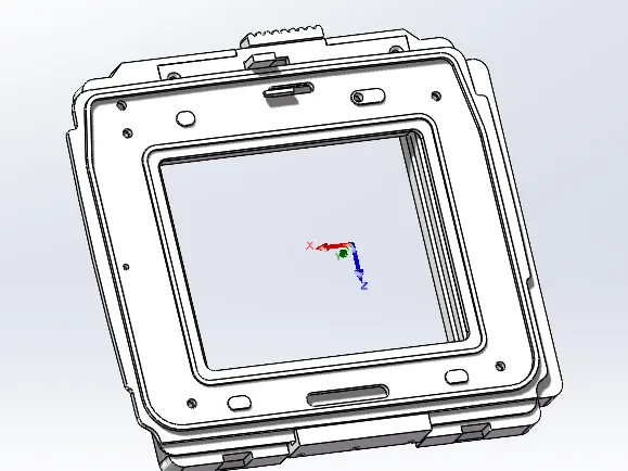 Hasselblad H digital back to Hasselblad V body adapter