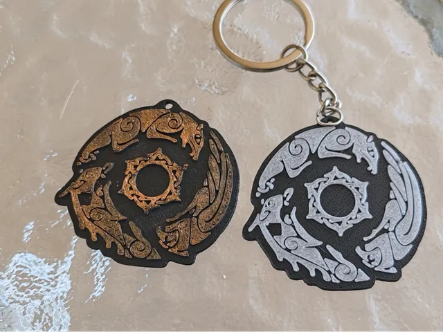 Crimson Desert Keychain
