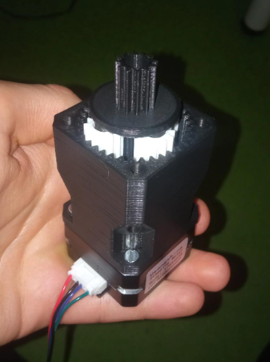 stackable nema 17 gearbox 1:4 per stage (no bearings)